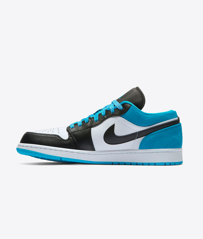 AIR JORDAN 1 LOW SE 'Black/Laser Blue/White/Black'