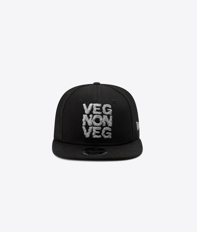 VEGNONVEG X NEW ERA 'GLITCH' 9FIFTY SNAPBACK HAT 'BLACK'