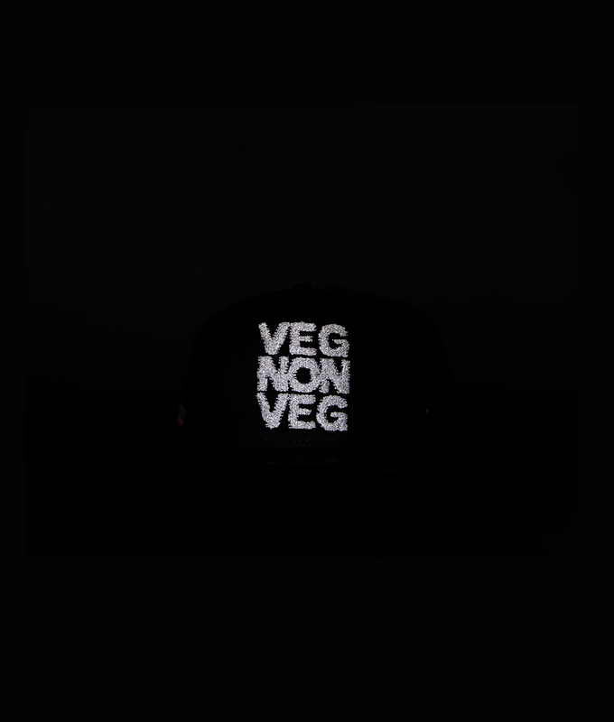 VEGNONVEG X NEW ERA 'GLITCH' 9FIFTY SNAPBACK HAT 'BLACK'