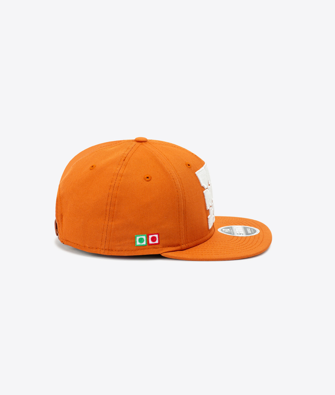 VEGNONVEG X NEW ERA 'BRUTALIST' 9FIFTY SNAPBACK HAT 'ORANGE'