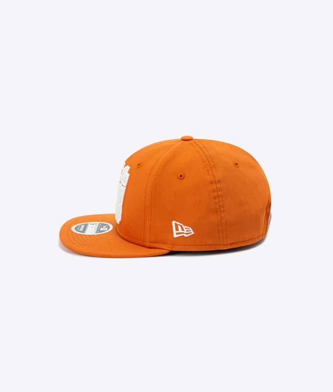 VEGNONVEG X NEW ERA 'BRUTALIST' 9FIFTY SNAPBACK HAT 'ORANGE'