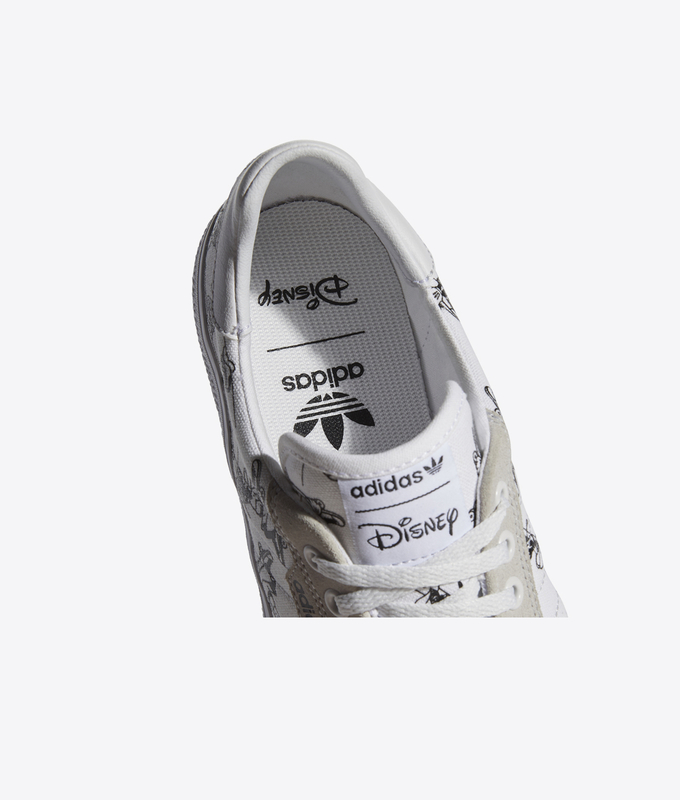 3MC X DISNEY SPORT GOOFY 'CRYSTAL WHITE / CLOUD WHITE / CORE BLACK'