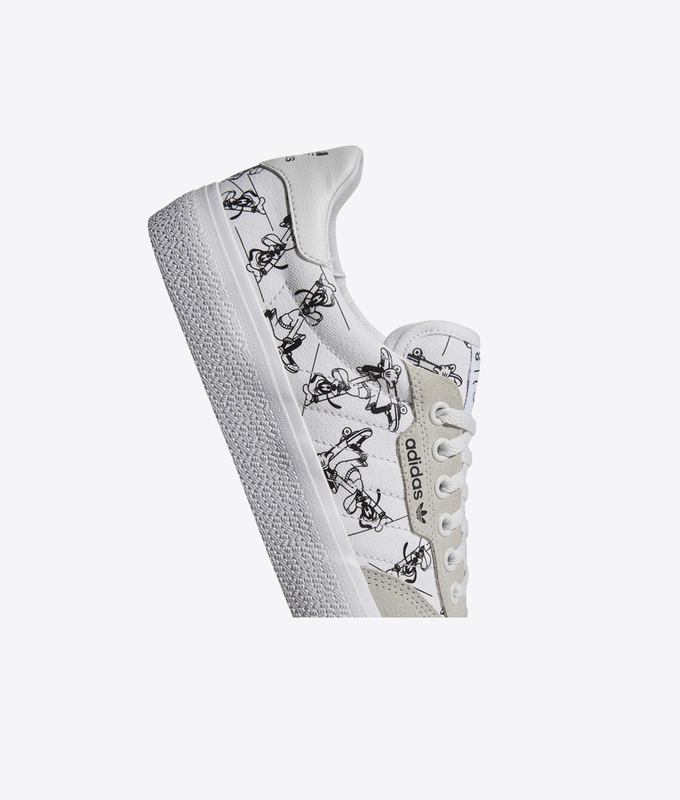 3MC X DISNEY SPORT GOOFY 'CRYSTAL WHITE / CLOUD WHITE / CORE BLACK'