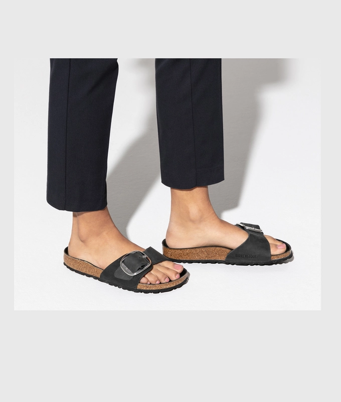 Madrid Big Buckle FL Black HEX Black 'Black'