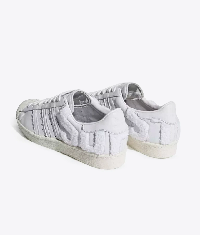 SUPERSTAR 80s 'CRYSTAL WHITE/OFF WHITE'