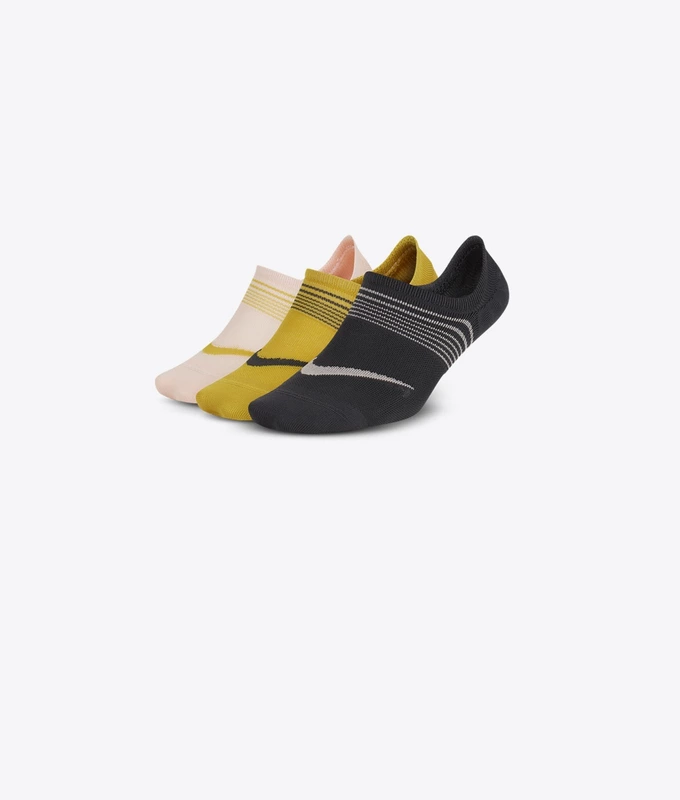 EVERYDAY PLUS LTWT FOOT SOCKS 'Multi' - PACK OF 3 PAIRS