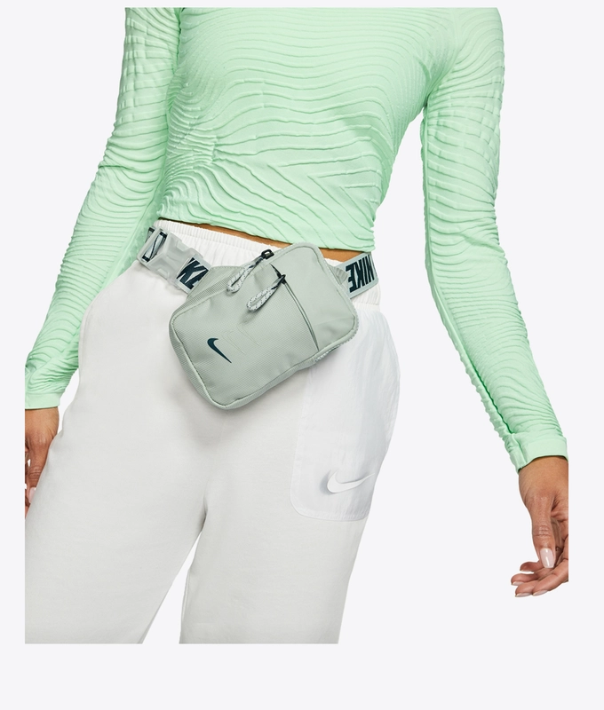 NIKE SPORTSWEAR ESSENTIALS HIP PACK BAG 'PSTFRT/SEAWD'