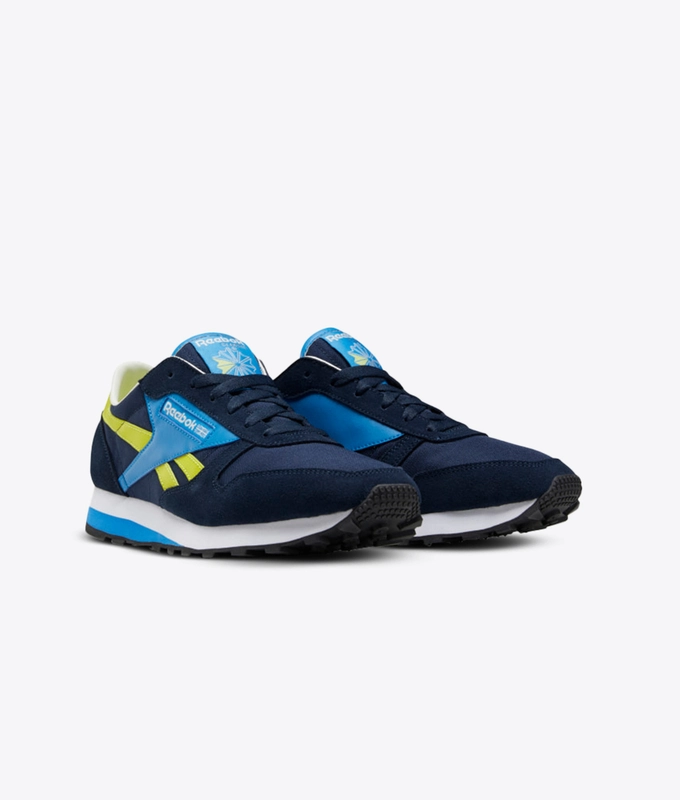 CL LTHR AZ 'COLLEGIATE NAVY / EASY BLUE / HYPERGREEN