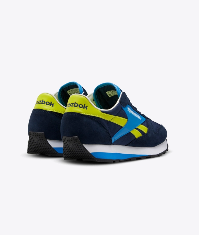CL LTHR AZ 'COLLEGIATE NAVY / EASY BLUE / HYPERGREEN