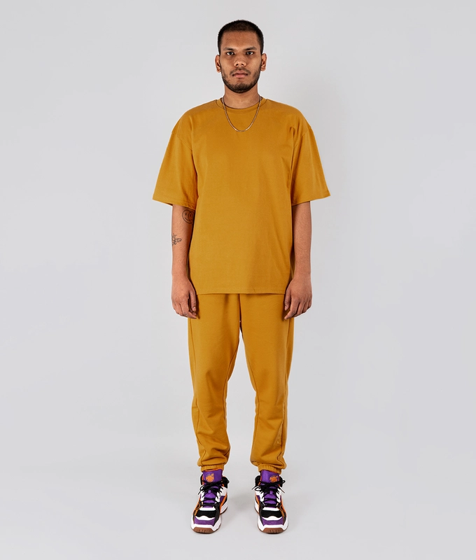 VegNonVeg Essential Tee 'MUSTARD'