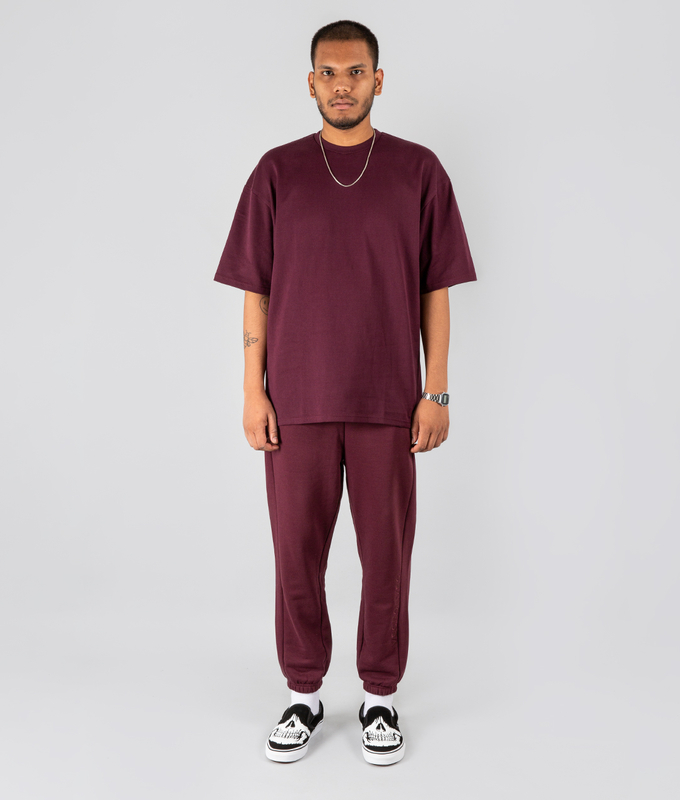 VegNonVeg Essential Tee 'WINE'