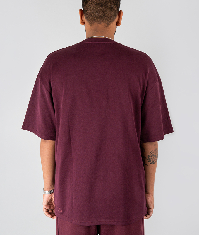 VegNonVeg Essential Tee 'WINE'