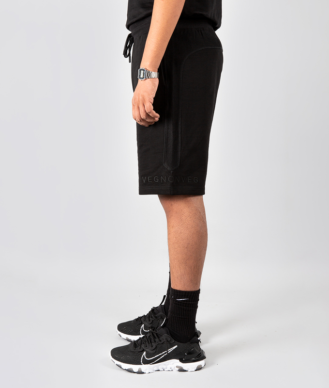 VegNonVeg Essential Shorts 'BLACK'