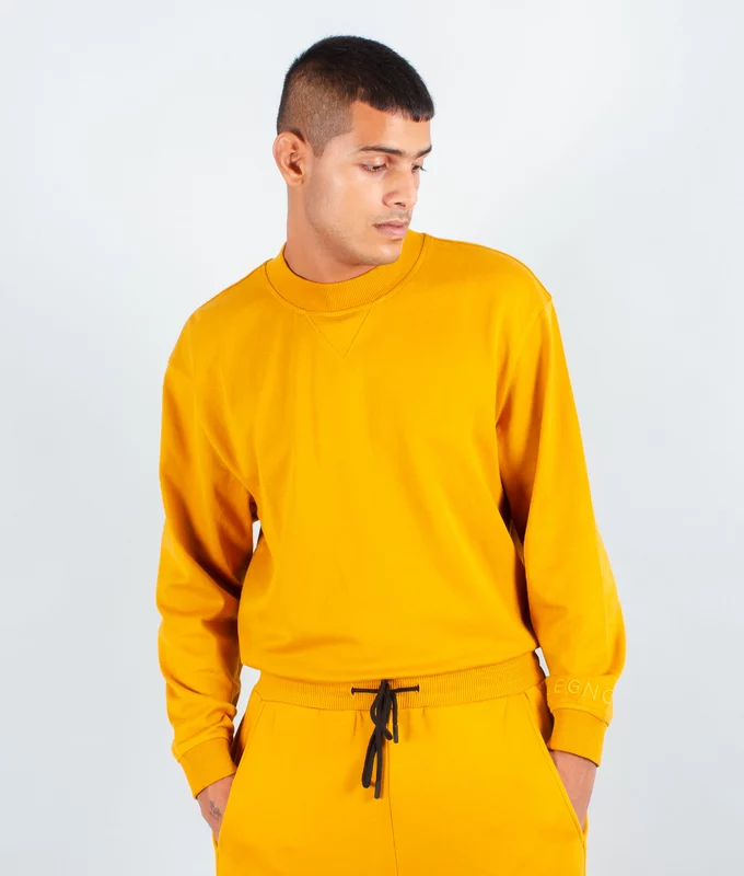VegNonVeg Essential Joggers 'MUSTARD'