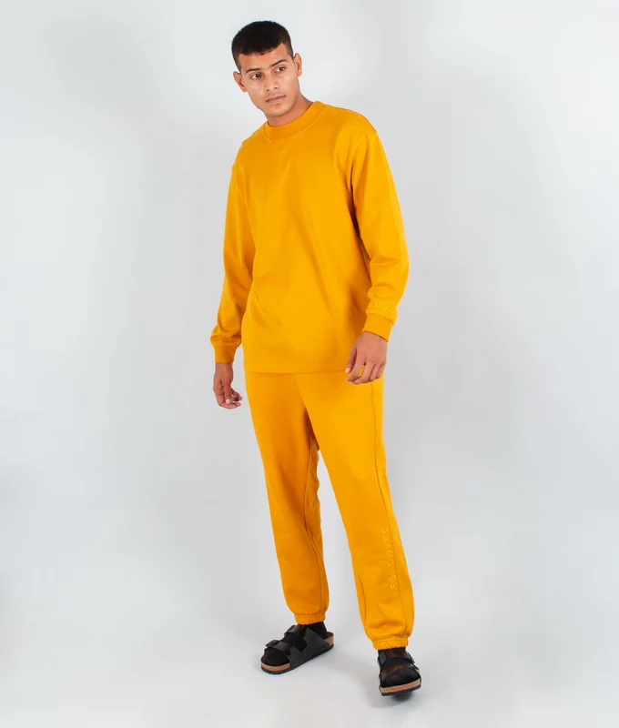 VegNonVeg Essential Joggers 'MUSTARD'