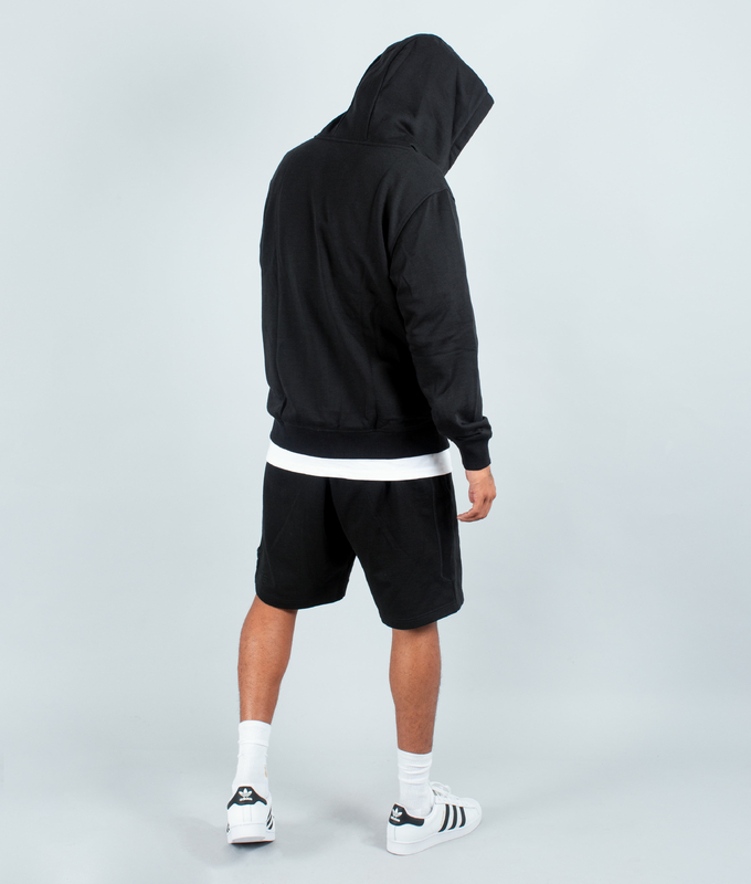 VegNonVeg Front Open Snood Hoodie 'BLACK'