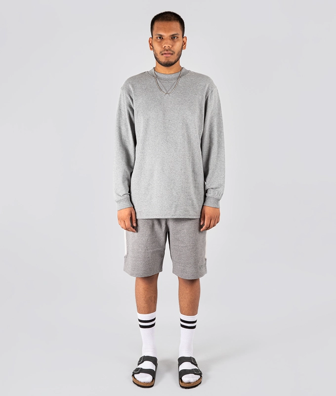 VegNonVeg Essential LS Tee 'GREY'