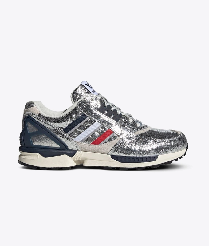 ZX 9000 CONCEPTS BOSTON MARATHON SILVER METALLIC / SCARLET / COLLEGIATE NAVY