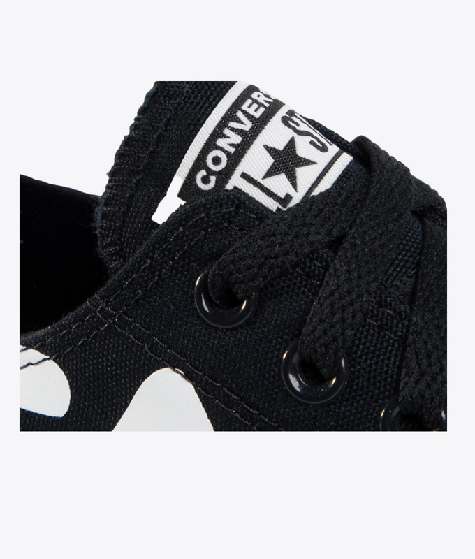 CHUCK TAYLOR ALL STAR OX PEACE POWERED 'BLACK/WHITE/BLACK'