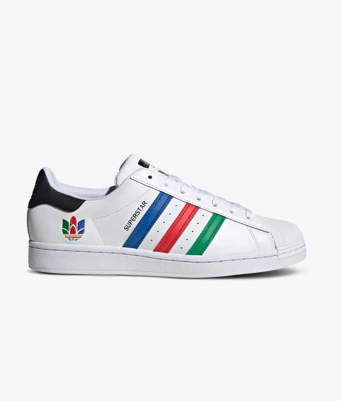 SUPERSTAR 'FTWWHT/GREEN/CBLACK'