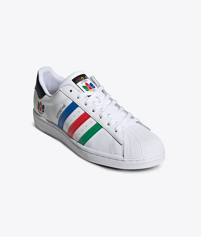 SUPERSTAR 'FTWWHT/GREEN/CBLACK'