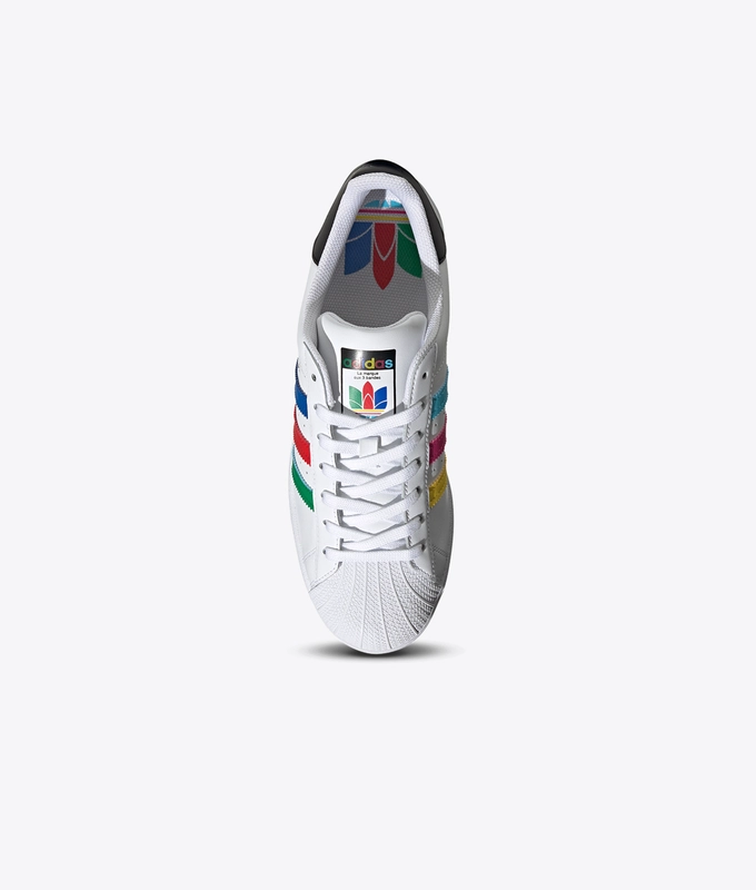 SUPERSTAR 'FTWWHT/GREEN/CBLACK'
