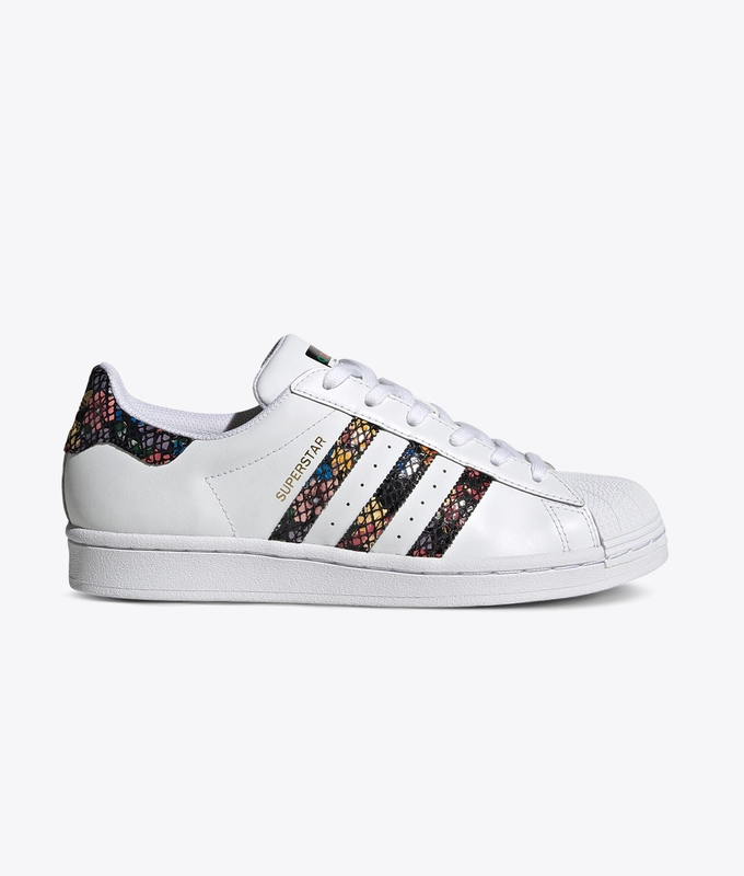 SUPERSTAR W 'CLOUD WHITE / CORE BLACK / RED'
