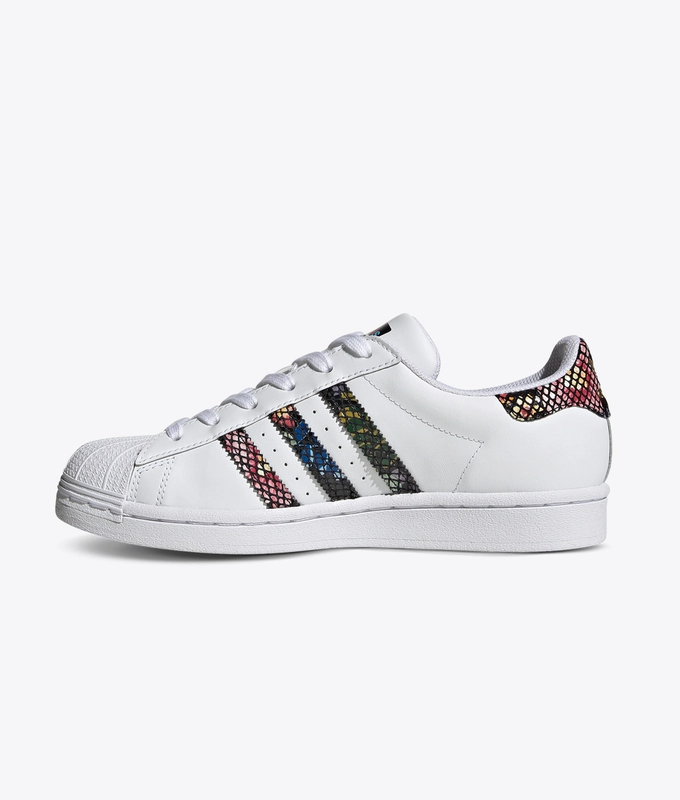SUPERSTAR W 'CLOUD WHITE / CORE BLACK / RED'