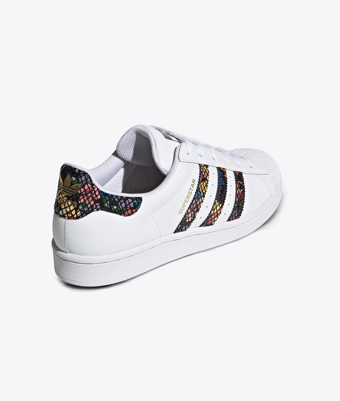 SUPERSTAR W 'CLOUD WHITE / CORE BLACK / RED'