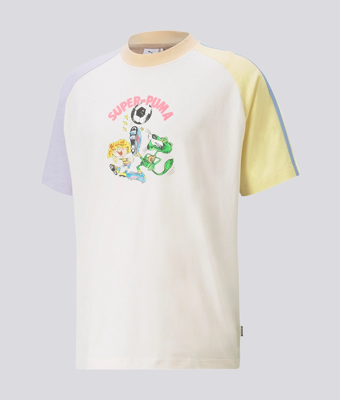 x Kidsuper Colorblock Tee 'Whisper White'