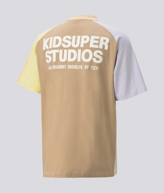 x Kidsuper Colorblock Tee 'Whisper White'