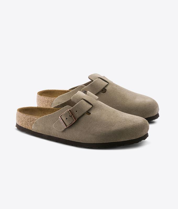 Boston Soft Footbed Suede Leather