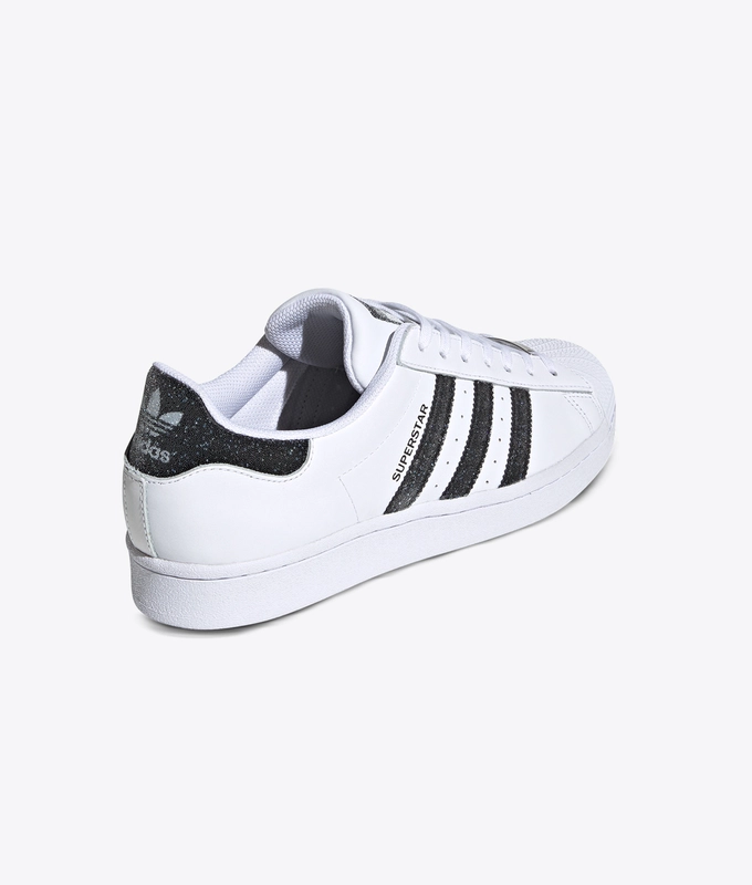 SWAROVSKI crYstal SUPERSTAR 'ftwr white/core black/silver met'