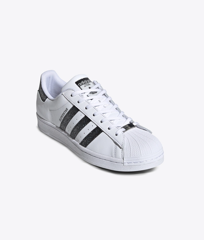 SWAROVSKI crYstal SUPERSTAR 'ftwr white/core black/silver met'