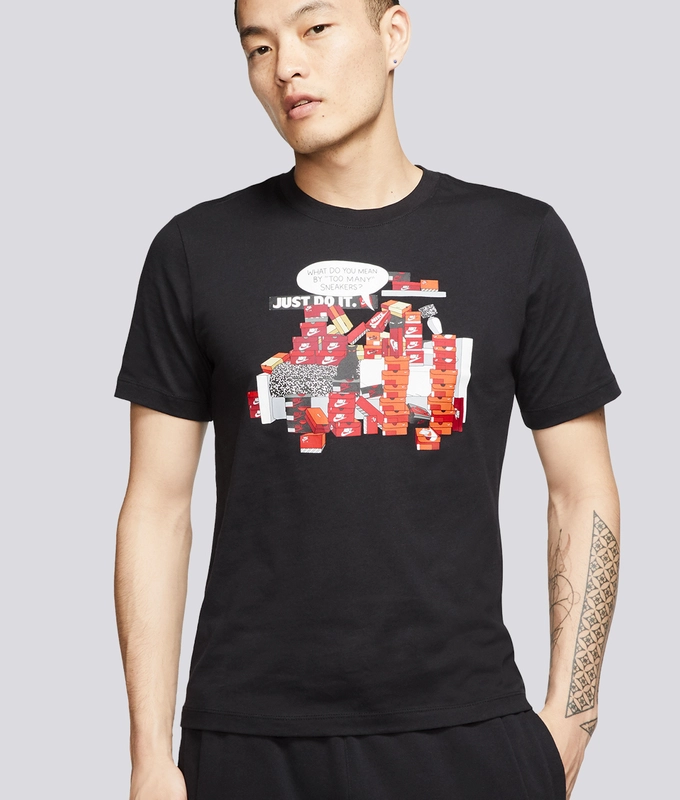 AS M NSW TEE SNKR CLTR 7 'BLACK'