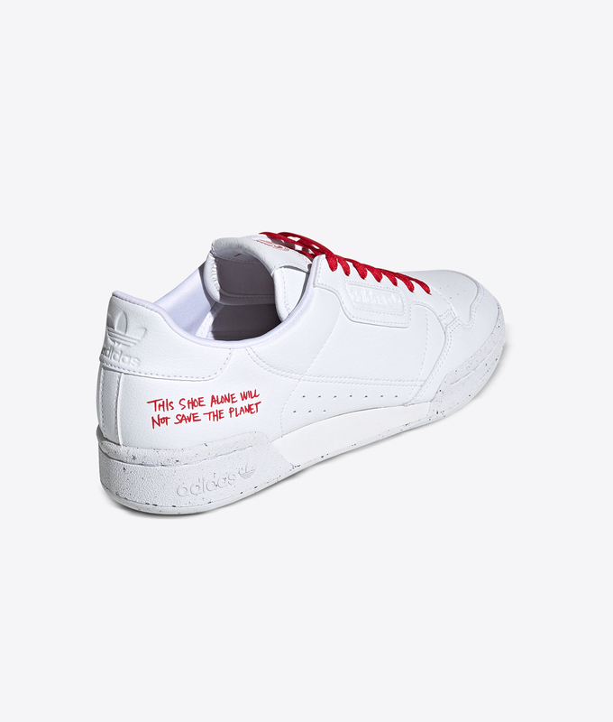 CONTINENTAL 80 VEGAN 'FTWR WHITE/FTWR WHITE/SCARLET'