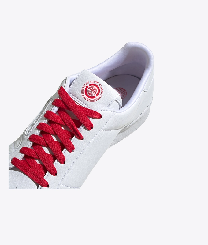 CONTINENTAL 80 VEGAN 'FTWR WHITE/FTWR WHITE/SCARLET'