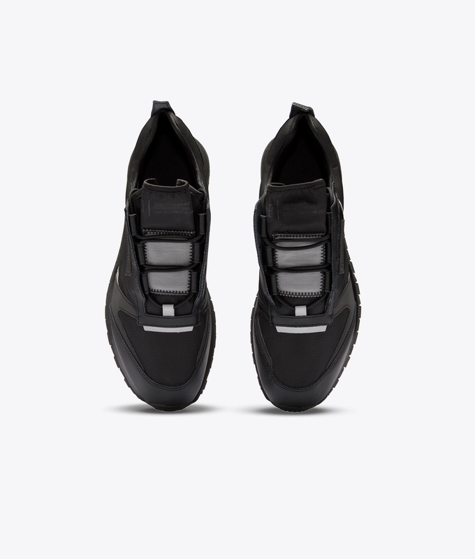 CL LEATHER PREMIER 'black/black/silver met'