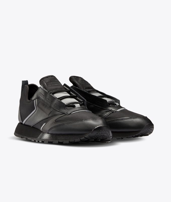 CL LEATHER PREMIER 'black/black/silver met'