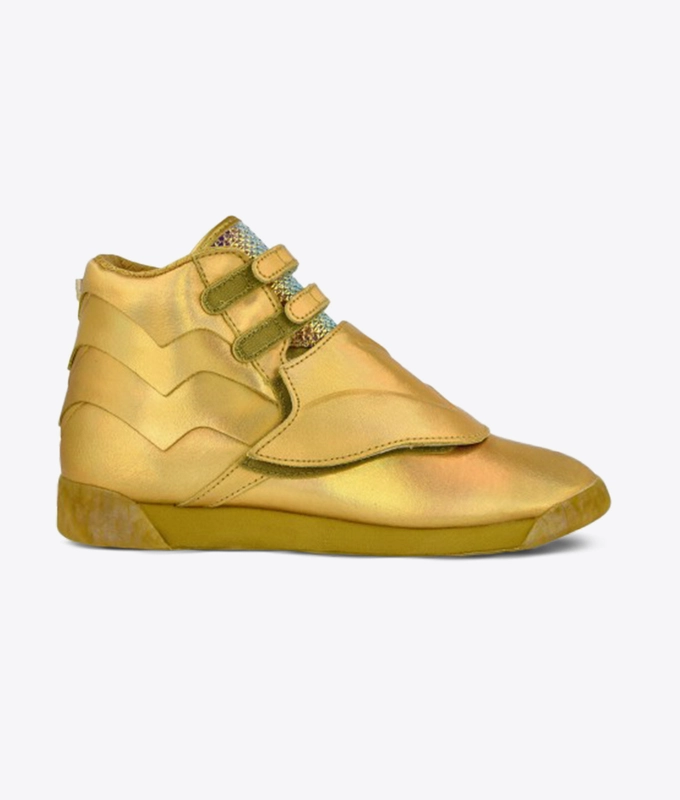 x wonder woman F/S HI MU 'Gold Metallic / Gold Metallic / Excellent Red'