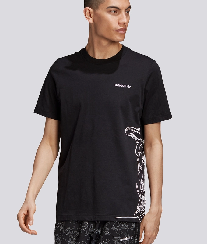 GOOFY TEE 'BLACK/WHITE'