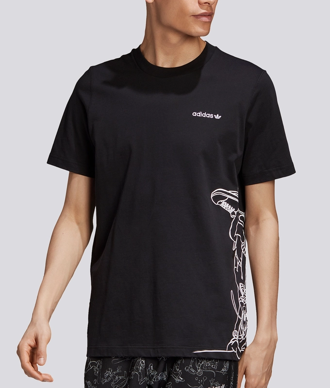GOOFY TEE 'BLACK/WHITE'