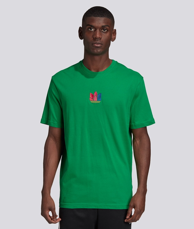 3D TREFOIL TEE 'GREEN'