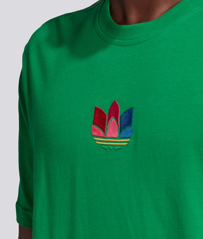 3D TREFOIL TEE 'GREEN'