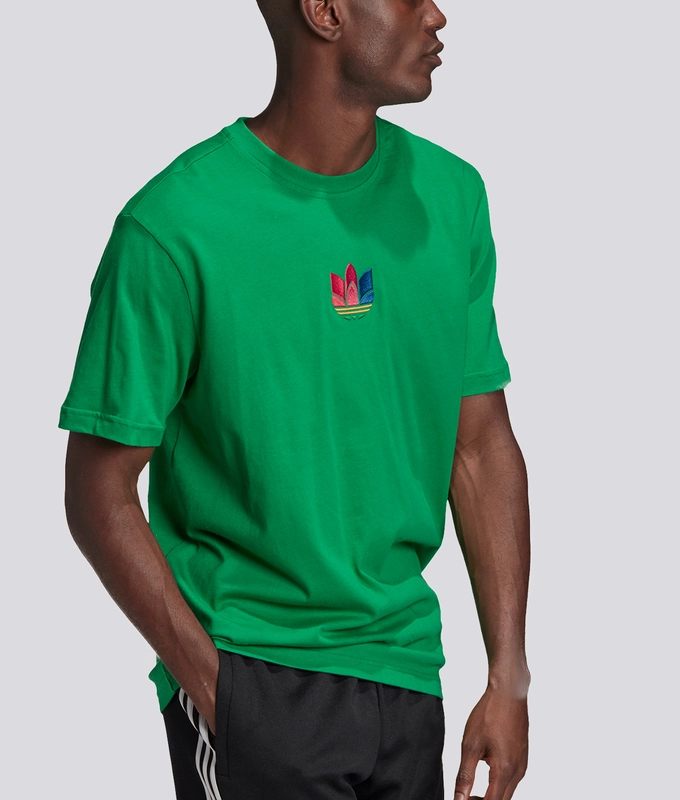 3D TREFOIL TEE 'GREEN'