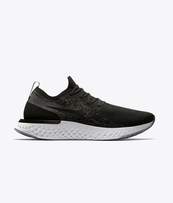 EPIC REACT FLYKNIT 'BLACK/BLACK-DARK GREY-PURE PLATINUM'