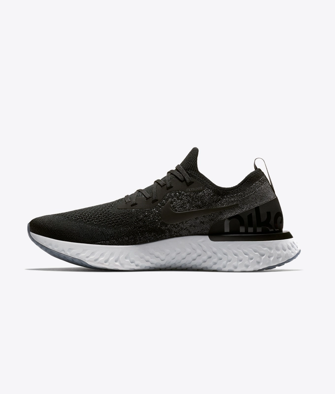 EPIC REACT FLYKNIT 'BLACK/BLACK-DARK GREY-PURE PLATINUM'