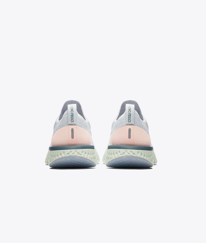 EPIC REACT FLYKNIT 'PURE PLATINUM'