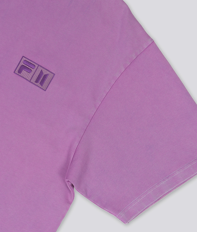 BTSxFILA Love Yourself GARMENT DYING T-SHIRT 'Orchid'