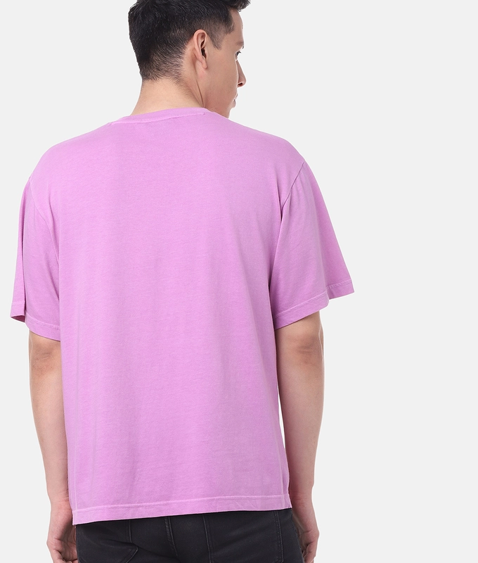 BTSxFILA Love Yourself GARMENT DYING T-SHIRT 'Orchid'